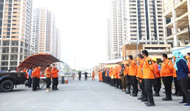 Meikarta dan BPBD Adakan Pelatihan Simulasi Bencana