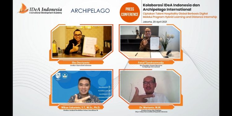 Kolaborasi IDeA Indonesia dan Archipelago International Ciptakan Talent Hospitality Global Berbasis Digital