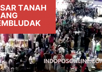 VIDEO Pasar Tanah Abang Membludak