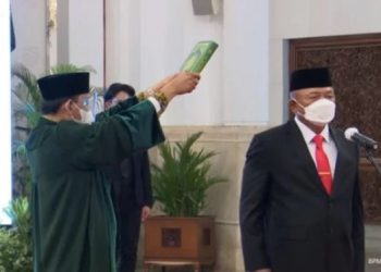 Letjen Ganip Warsito Resmi Menjadi Kepala BNPB