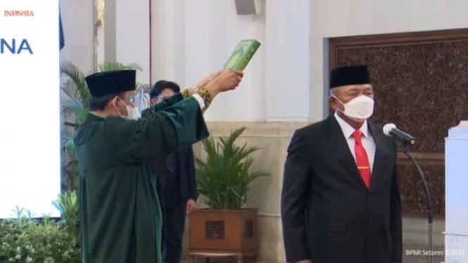 Letjen Ganip Warsito Resmi Menjadi Kepala BNPB