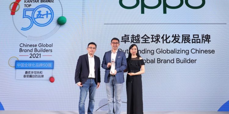 Oppo Raih Peringkat 6 Dalam Top 50 KANTAR BrandZ™