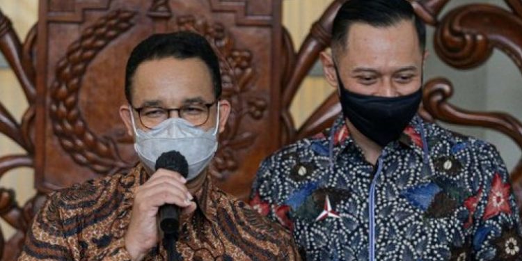 Disambangi AHY, Anies Doakan Demokrat Makin Solid