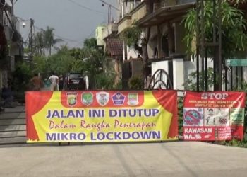 Satu Perumahan di Bekasi Di-lockdown