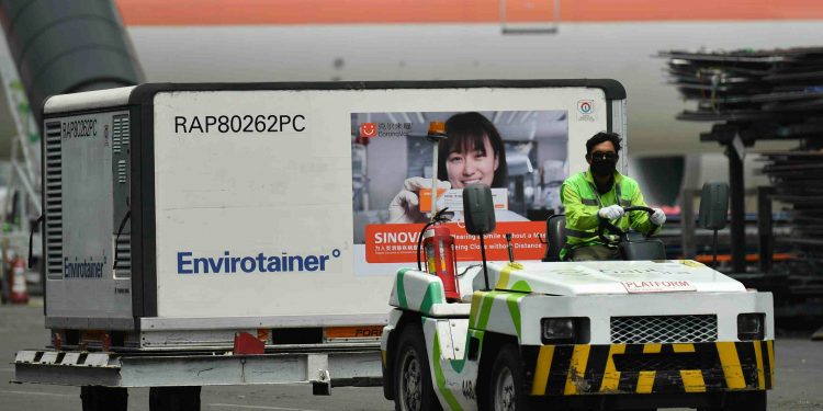 Lagi, Delapan Juta Vaksin Sinovac Tahap 14 Tiba di Indonesia