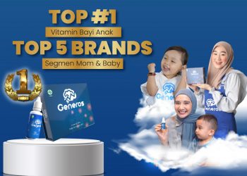 Generos Jadi Top Brand ke-1 Kategori Vitamin Bayi dan Anak
