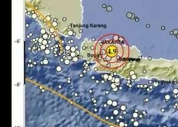 Bekasi Terus Diguncang Gempa hingga Pagi