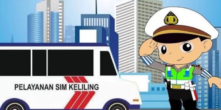 Lokasi dan Jadwal SIM Keliling Kota Bekasi, Senin 12 Januari 2026