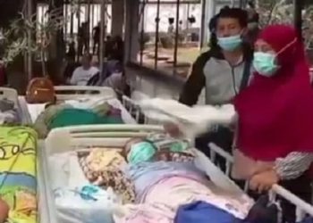 Pasien Panik, Gedung RSUD di Bekasi Terbakar