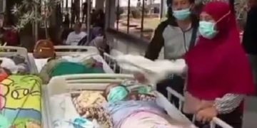 Pasien Panik, Gedung RSUD di Bekasi Terbakar